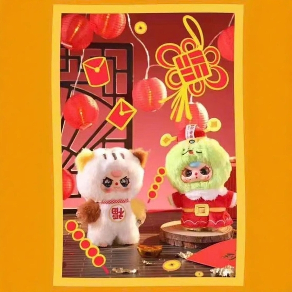 [Hộp Mù] Baby Three tết Cổ Truyền Blindbox, Phiên Bản Giới Hạn đặc biệt Tết Nguyên Đán 2025