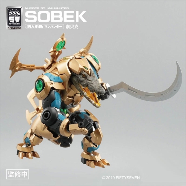 Mô Hình Lắp Ráp NO.57 NUMBER 57 Manhunter Sobek 1/24