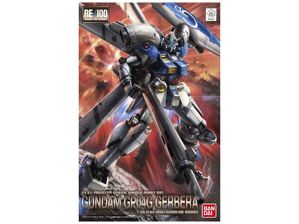 Mô hình Lắp ráp 1/100 RE/100 Gundam GP04 Gerbera 1/100 Chính Hãng Bandai