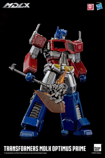 Mô Hình Ráp Sẵn Transformers MDLX Optimus Prime của Threezero