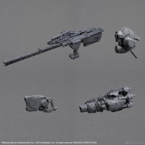 Mô Hình Lắp Ráp 30MM ARMORED CORE 6 FIRES OF RUBICON - ARQUEBUS ADD VE-40A Open Faith của Bandai