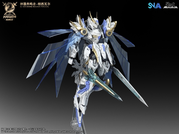 Mô Hình Lắp Ráp SC-009 Divine Invoker - Percival của SNAA