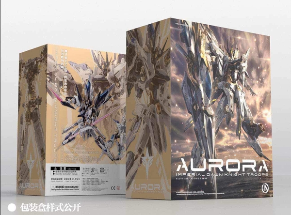 Mô Hình Lắp Ráp MG 1/100 In Era + PMD Aurora Imperial Dawn Knight Troops Model Kits ( có Khung Xương Kim Loại)