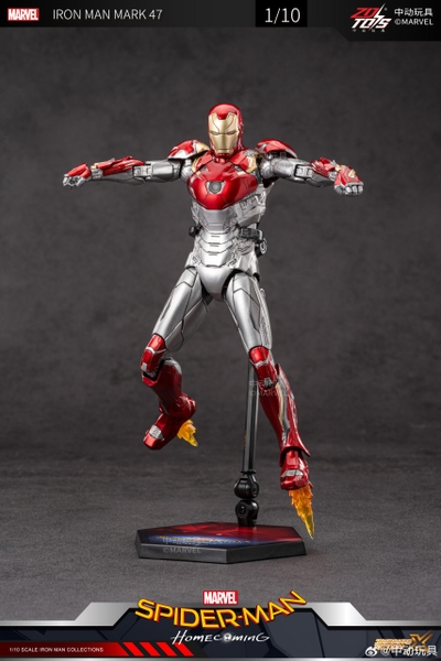 Mô Hình Ráp Sẵn Marvel IRON MAN MK47 - ZM11 của Zdtoys