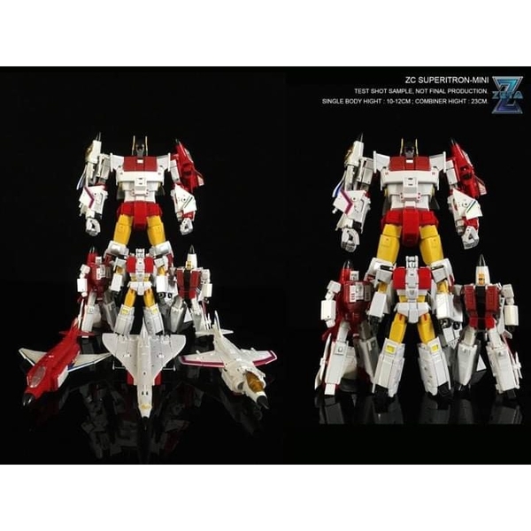 [Hàng có sẵn] Set Mô hình combiner superion scale mini của zeta toys zetatoys