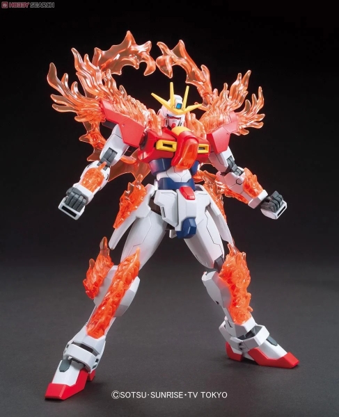 Mô Hình Lắp Ráp Gundam HGBF 1/144 TRY BURNING GUNDAM của Bandai Nhật Bản