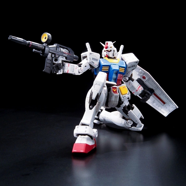 Mô Hình Lắp Ráp Gundam RG 01 RX-78-2 Gundam 1/144 MS Gundam Chính Hãng Bandai