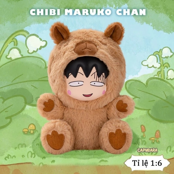 Hộp Mù Chibi Maruko Chan Drag party series Plushy blind box