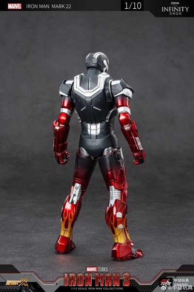 Mô Hình Ráp Sẵn Marvel 1/10 Iron Man Mk22 của ZDtoys