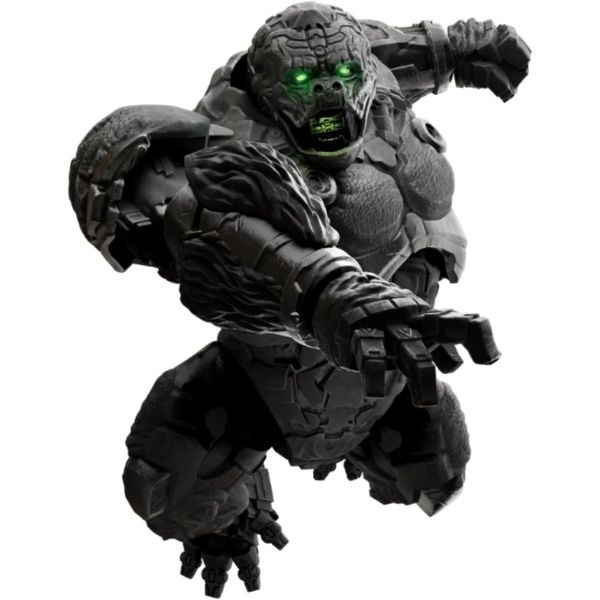 Mô Hình Lắp Ráp Transformers Model Kit Classic Class 04 Optimus Primal Beast Luminous Eyes - Blokees