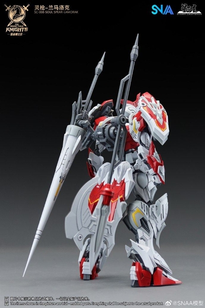 Mô hình Lắp Ráp SC008 RG/BE 1/144 Soul Spear Lamorak của SNAA