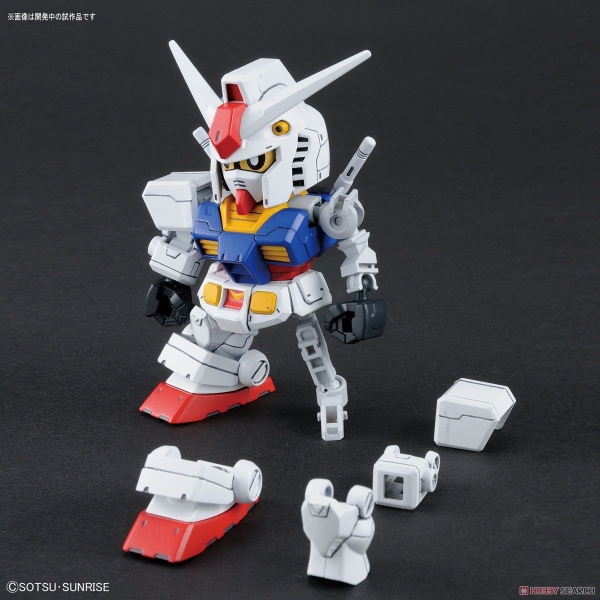 Mô Hình Lắp Ráp Gundam SD GUNDAM CROSS SILHOUETTE RX-78-2 GUNDAM của Bandai Nhật Bản