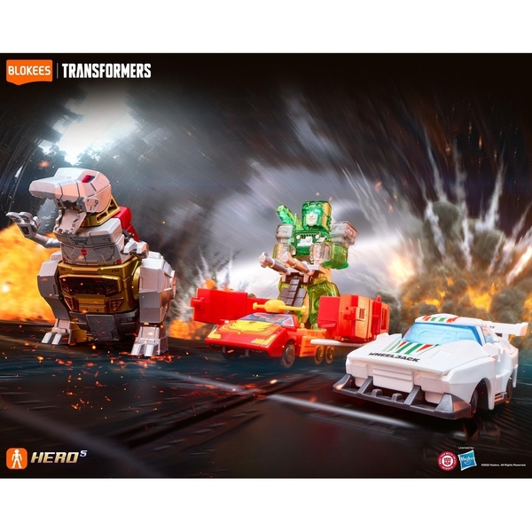 MÔ HÌNH HỘP MÙ Transformers-DV04 Tyrants Fury - Blokees- ET38