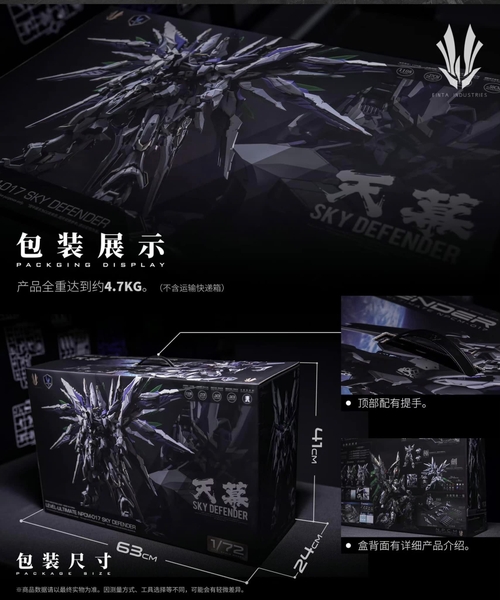 [Hàng Sẵn - Giao Ngay] Mô Hình Lắp Ráp 1/72 SKY DEFENDER