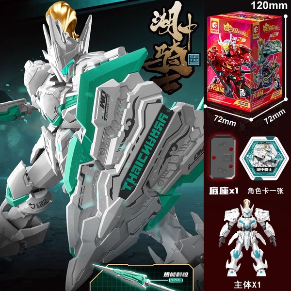 Mô hình lắp ráp MOSHOW x SEMBO BLOCK Progenitor Effect Blind Box 2nd Edition