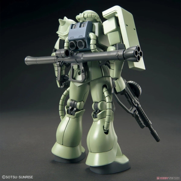 Mô Hình Lắp Ráp Gundam HGUC 1/144 MS-06 ZAKU 2 của Bandai Nhật bản