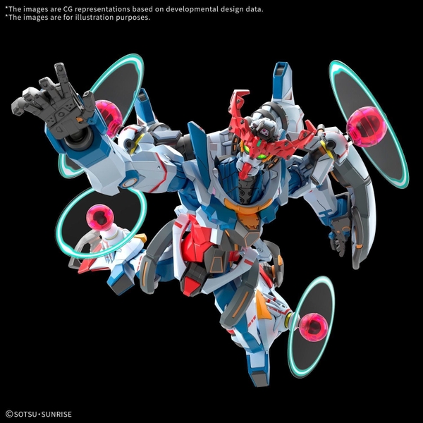 Mô Hình Lắp Ráp Gundam HG GQ 1/144 GQuuuuuuX - Endymion Unit Awakened của Bandai Nhật Bản