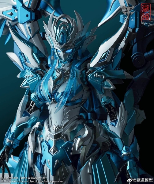 Mô hình Metal Build CD-03B Chu Tước (Băng) Rosefinch Zhuque Ice Blue Color (Tặng Bonus) - Chính hãng Cangdao
