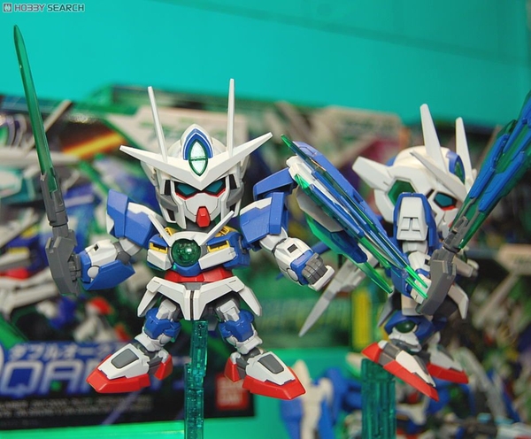 Mô Hình Lắp Ráp Gundam SD BB364 OO QAN[T] của Bandai Nhật Bản