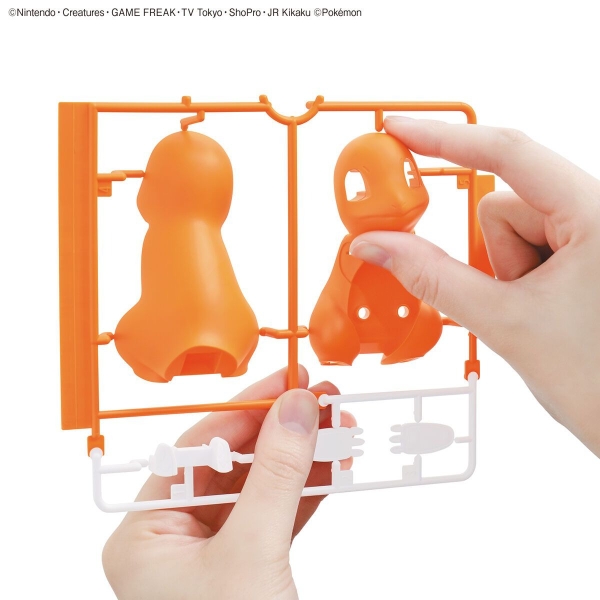 Mô Hình Lắp Ráp Pokemon PLAMO COLLECTION QUICK!! 11 Charmander của Bandai Nhật Bản