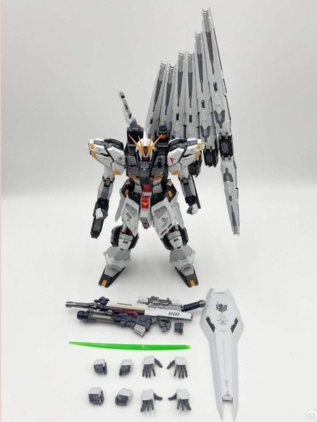 Mô Hình Lắp Ráp Khung Hợp Kim Nu Gundam 1/100 VT V-TIGER – Ver Yujiao Land (Tặng Đế + Decal Nước)