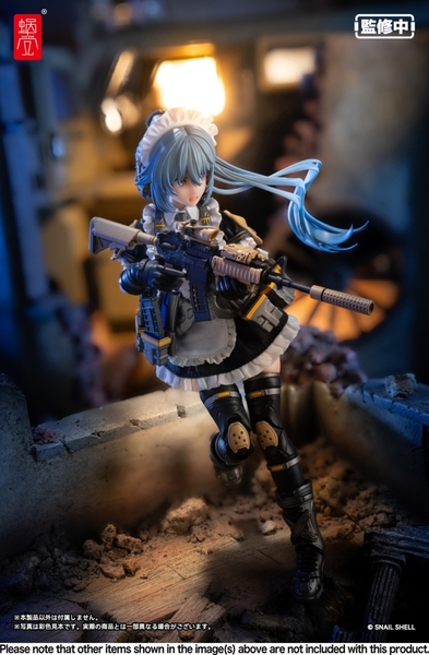 Mô Hình Ráp Sẵn figure 1/12 RA-02 Tactical Maid Kazune Tokiwa của Snail Shell