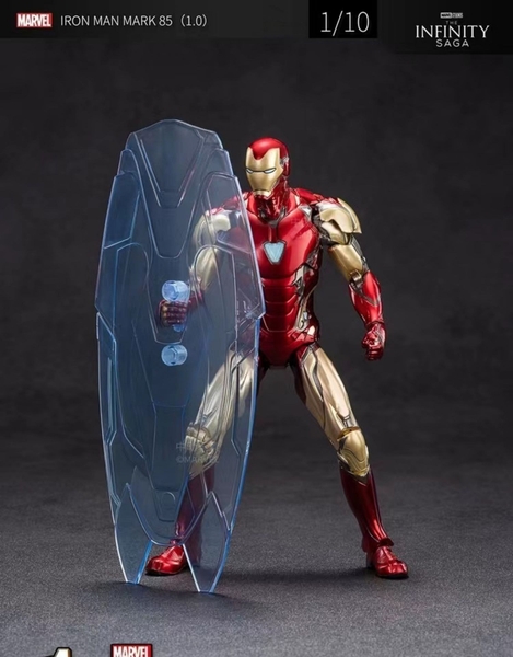 Mô Hình Ráp Sẵn Marvel Ironman MK85 1.0 Version - ZM12 của ZDToys
