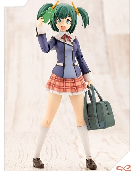 Mô Hình Lắp Ráp Sousai Shojo Teien Bukiko Kotobuki Wakaba Girls' High School winter clothes - Kotobukiya JK023