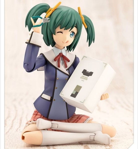 Mô Hình Lắp Ráp Sousai Shojo Teien Bukiko Kotobuki Wakaba Girls' High School winter clothes - Kotobukiya JK023