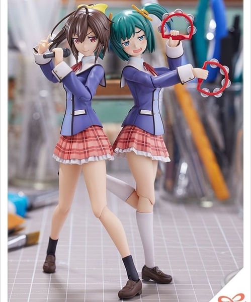 Mô Hình Lắp Ráp Sousai Shojo Teien Bukiko Kotobuki Wakaba Girls' High School winter clothes - Kotobukiya JK023