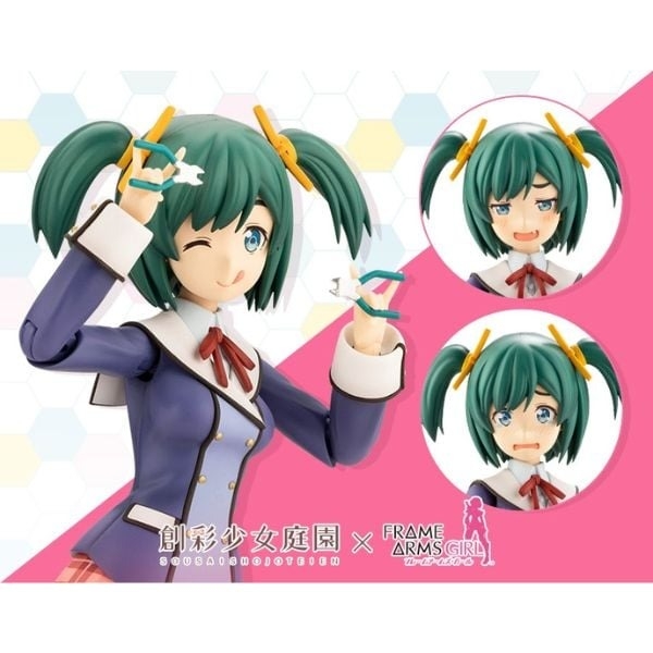 Mô Hình Lắp Ráp Sousai Shojo Teien Bukiko Kotobuki Wakaba Girls' High School winter clothes - Kotobukiya JK023