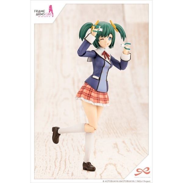 Mô Hình Lắp Ráp Sousai Shojo Teien Bukiko Kotobuki Wakaba Girls' High School winter clothes - Kotobukiya JK023