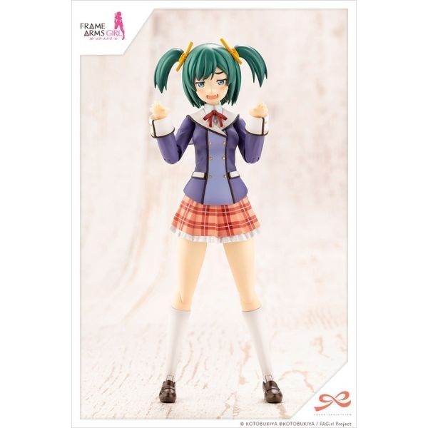 Mô Hình Lắp Ráp Sousai Shojo Teien Bukiko Kotobuki Wakaba Girls' High School winter clothes - Kotobukiya JK023
