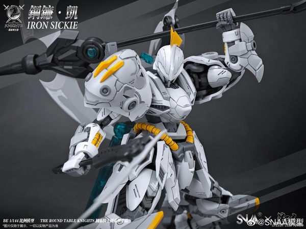 Mô Hình Lắp Ráp RG 1/144 Iron Sickle của SNAA (tặng kèm decal nước)