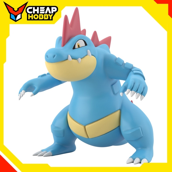 [Có sẵn] [Ảnh thật] [Chính hãng] Mô hình POKEMON SCALE WORLD FERALIGATR (Ordile) W/O GUM Chính Hãng Bandai
