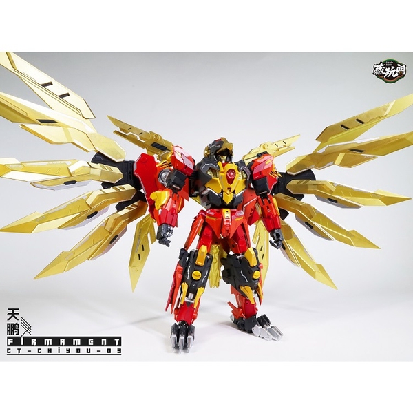 Bộ Mô Hình Robot Hợp Thể CT-Chiyou Thunderking (Predaking) của Cang Toys Cangtoys