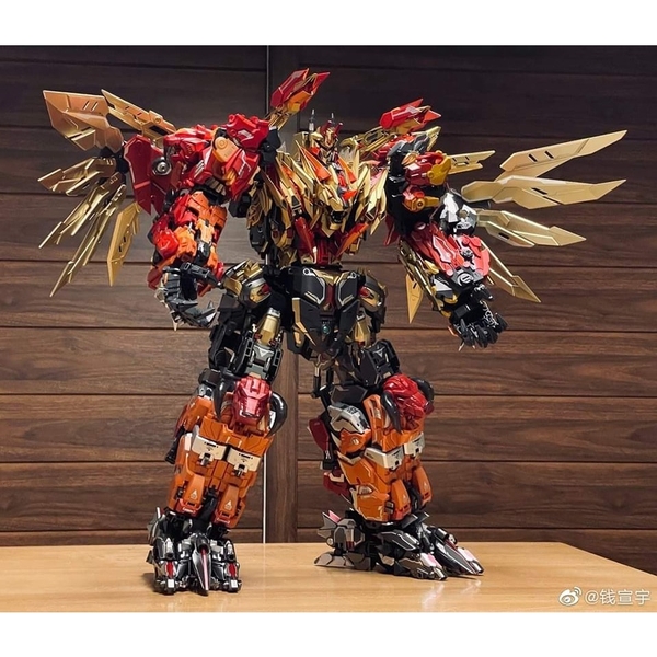 Bộ Mô Hình Robot Hợp Thể CT-Chiyou Thunderking (Predaking) của Cang Toys Cangtoys