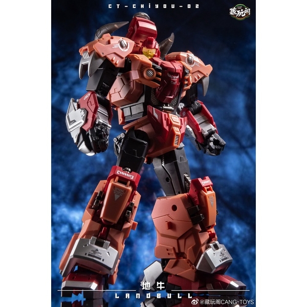 Bộ Mô Hình Robot Hợp Thể CT-Chiyou Thunderking (Predaking) của Cang Toys Cangtoys