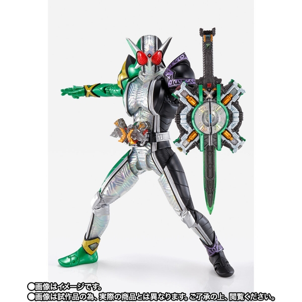 Mô hình S.H.Figuarts (SHINKOCCHOU SEIHOU) KAMEN RIDER DOUBLE Cyclone Joker Extreme của P-bandai