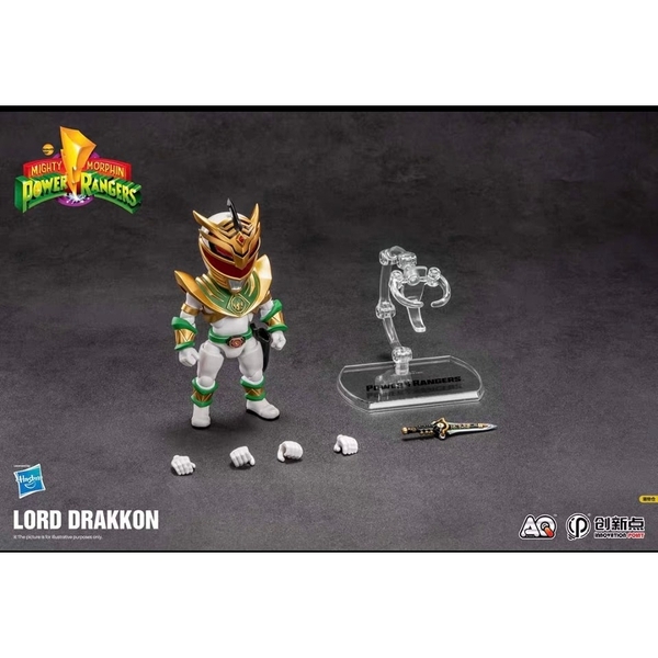 Mô hình Power Ranger chibi cao 13,5cm của actionQ toys