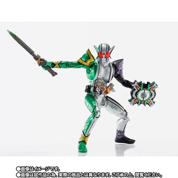 Mô hình S.H.Figuarts (SHINKOCCHOU SEIHOU) KAMEN RIDER DOUBLE Cyclone Joker Extreme của P-bandai