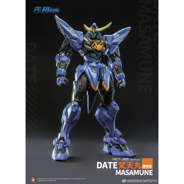 [Hàng có sẵn] Mô hình Ráp sẵn Metal Build MCT-J03 Date Masamune của Moshow toys