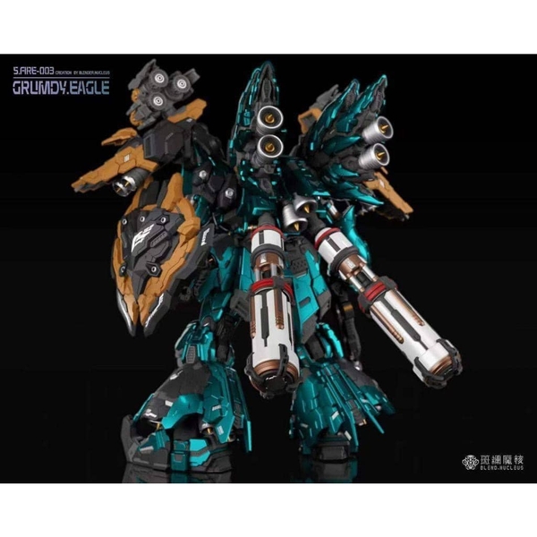Mô hình ráp sẵn Metal Build S.Fire-003 Grumdy Eagle 1/72  của Blend Nucleus