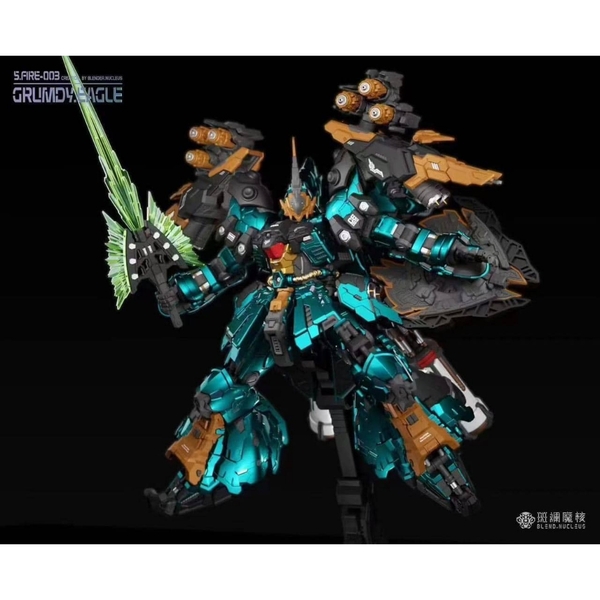 Mô hình ráp sẵn Metal Build S.Fire-003 Grumdy Eagle 1/72  của Blend Nucleus