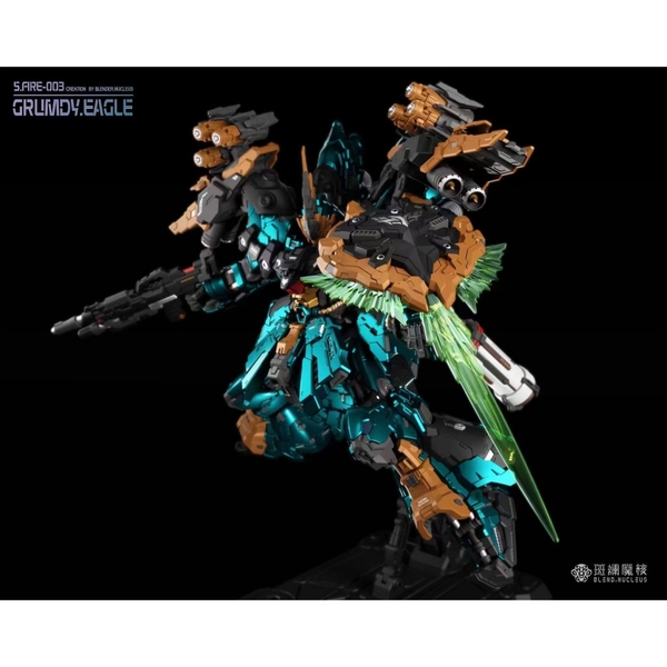 Mô hình ráp sẵn Metal Build S.Fire-003 Grumdy Eagle 1/72  của Blend Nucleus