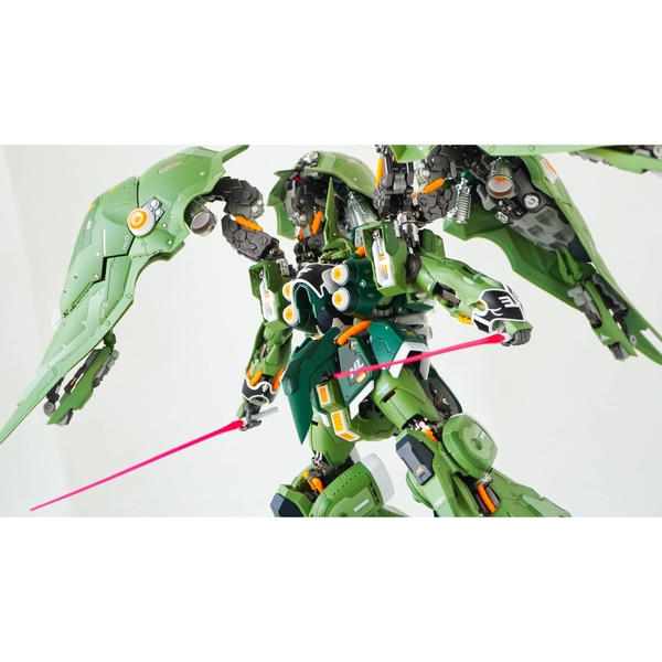 (HÀNG SẴN GIAO NGAY) Mô hình ráp sẵn Metal Build NZ-666 Kshatriya - MC Gatling Twin set của MC model