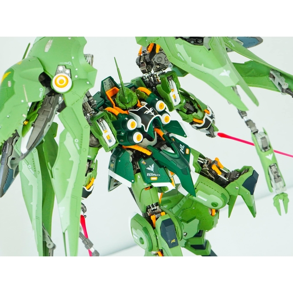 (HÀNG SẴN GIAO NGAY) Mô hình ráp sẵn Metal Build NZ-666 Kshatriya - MC Gatling Twin set của MC model