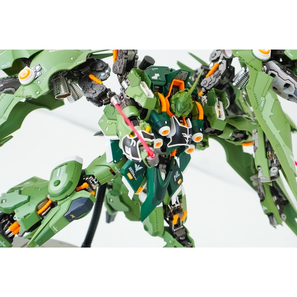 (HÀNG SẴN GIAO NGAY) Mô hình ráp sẵn Metal Build NZ-666 Kshatriya - MC Gatling Twin set của MC model