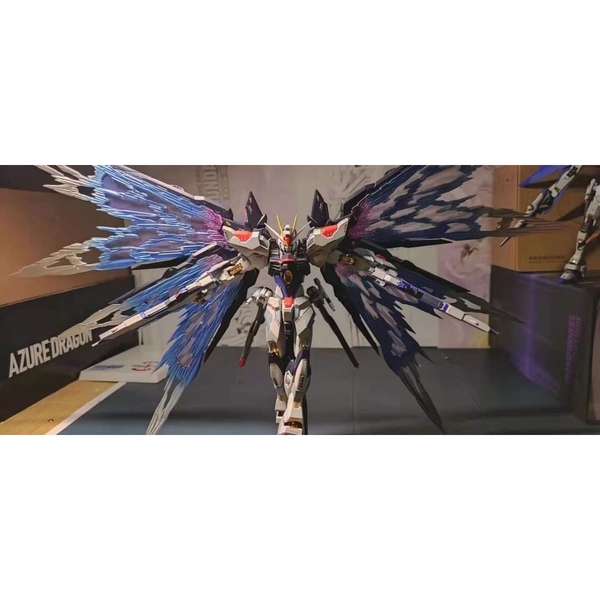 ( Hàng sẵn giao ngay) MÔ HÌNH RÁP SẴN METAL BUILD Strike Freedom Gundam Ver.Soul Blue của MC MODEL