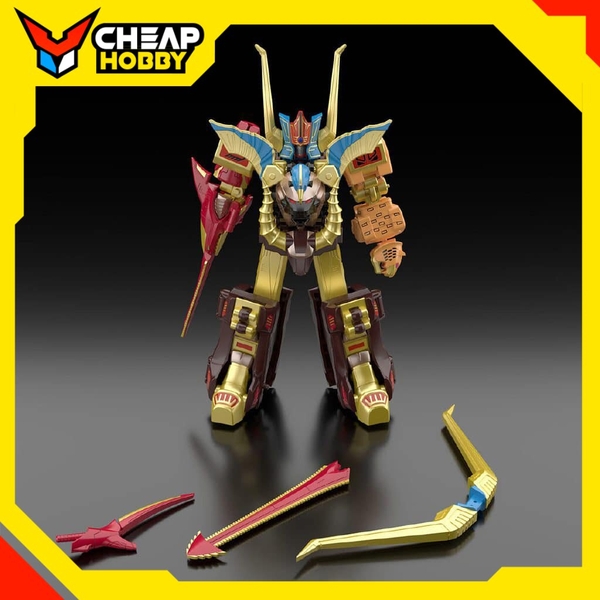 Mô Hình Lắp Ráp Super Mini Pla Hyakujuu Gattai Gaogod Gao God SMP [Shokugan Modeling Project]